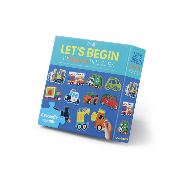 Puzzle crocodile creek bleu