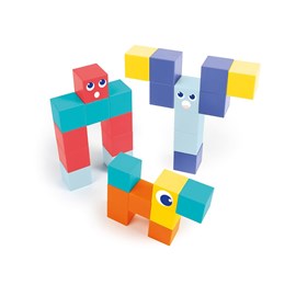 Cubes ludi bleu