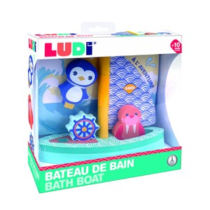 Mon bateau en mousse avec personnages
