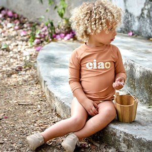 T-shirt anti-uv manches longues terre (19-24 mois)