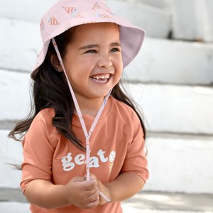 T-shirt anti-uv manches longues terre (2-3 ans)