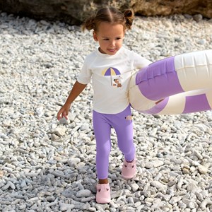 T-shirt anti-uv manches courtes ice cream et chien (19-24 mois)