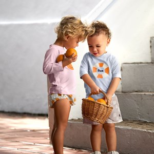 T-shirt anti-uv manches courtes bouée (2-3 ans)