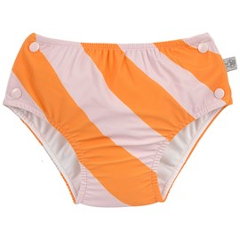 Maillot de bain anti-fuite rayures orange (13-24 mois)