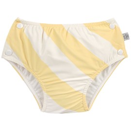 Maillot de bain anti-fuite rayures jaune (13-24 mois)