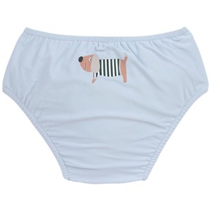 Maillot de bain anti-fuite illusion bleu (13-24 mois)