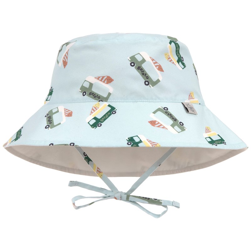 Chapeau réversible anti-uv camion de glace (3-6 mois)