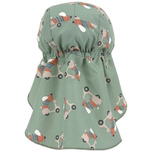 Casquette protège nuque anti-uv scooter et chien (3-6 mois)