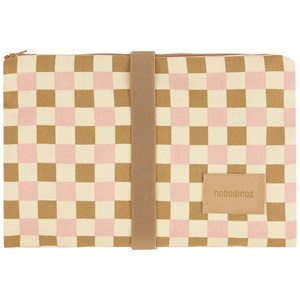 Tapis à langer imperméable yellow pink mosaic hyde park