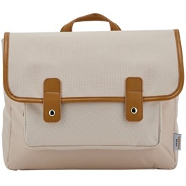 Cartable a4 maternelle beige (33 cm)