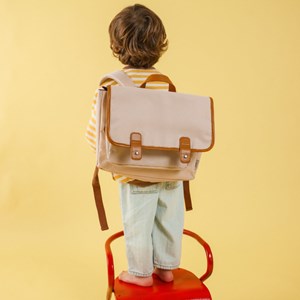 Cartable a4 primaire beige (38 cm)