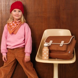 Cartable a4 primaire marron (38 cm)