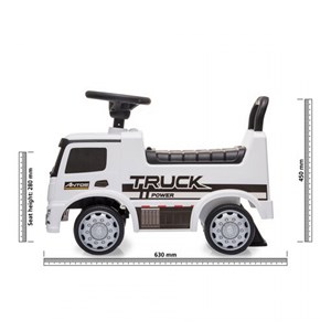 Push-car mercedes-benz antos blanc