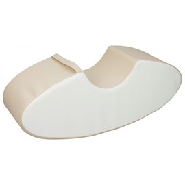 Coussin rocker blanc, cappuccino