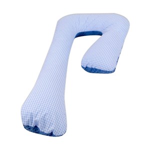 Coussin velinda bleu