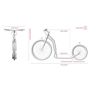 Trottinette yedoo steel 2620 orange