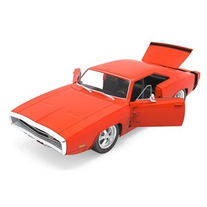 Dodge charger r-t 1970 2,4ghz 1:16 - red