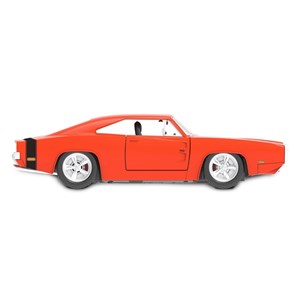 Dodge charger r-t 1970 2,4ghz 1:16 - red