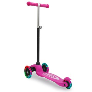 Kicklight scooter - couleur rose vif