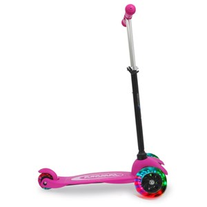 Kicklight scooter - couleur rose vif