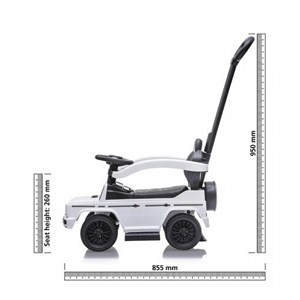 Push-car jamara blanc