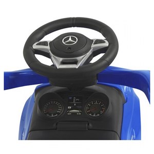 Push-car mercedes-benz amg c63 bleu 3en1