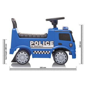 Push-car mercedes-benz antos police