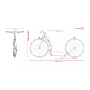 Trottinette wolfer rs noir yedoo