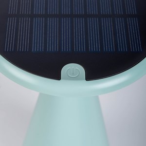 Lampe de table légère palu  -  batterie solaire
