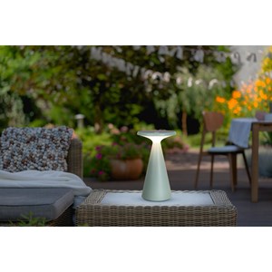 Lampe de table légère palu  -  batterie solaire