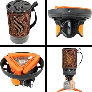 Réchaud et popote jetboil flash 1l camouflage