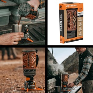 Réchaud et popote jetboil flash 1l camouflage