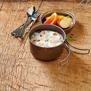 Dessert lyophilisé trek'n eat semoule au lait et aux fruits