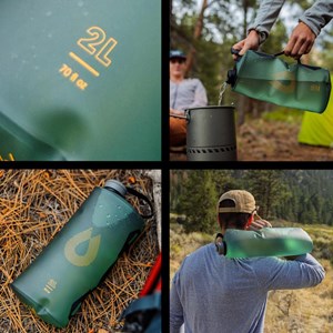 Réservoir souple hydrapak seeker 2l vert foncé