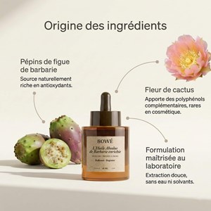 Huile absolue figue de barbarie sowé 30ml