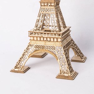 Puzzle 3d en bois tour eiffel
