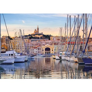 Puzzle promenade dans le vieux port mars