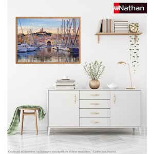 Puzzle promenade dans le vieux port mars