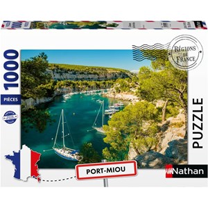 Puzzle calanque de port-miou 1000 pcs