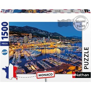 Puzzle une nuit au port de monaco 1500 p