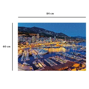 Puzzle une nuit au port de monaco 1500 p