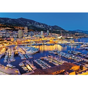 Puzzle une nuit au port de monaco 1500 p