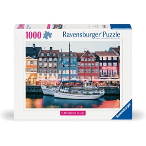 Puzzle copenhague danemark 1000 pcs