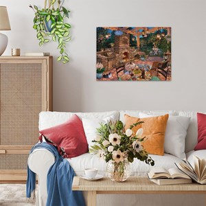 Puzzle cuisine d'extérieur 1000 pcs