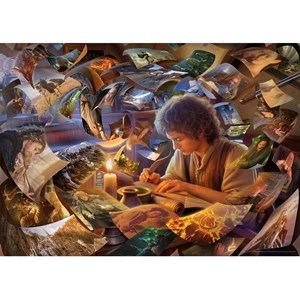 Puzzle le voyage de frodon 1000 pcs