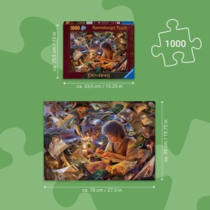 Puzzle le voyage de frodon 1000 pcs