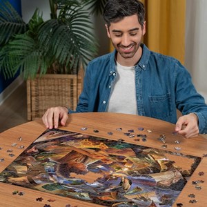 Puzzle le voyage de frodon 1000 pcs