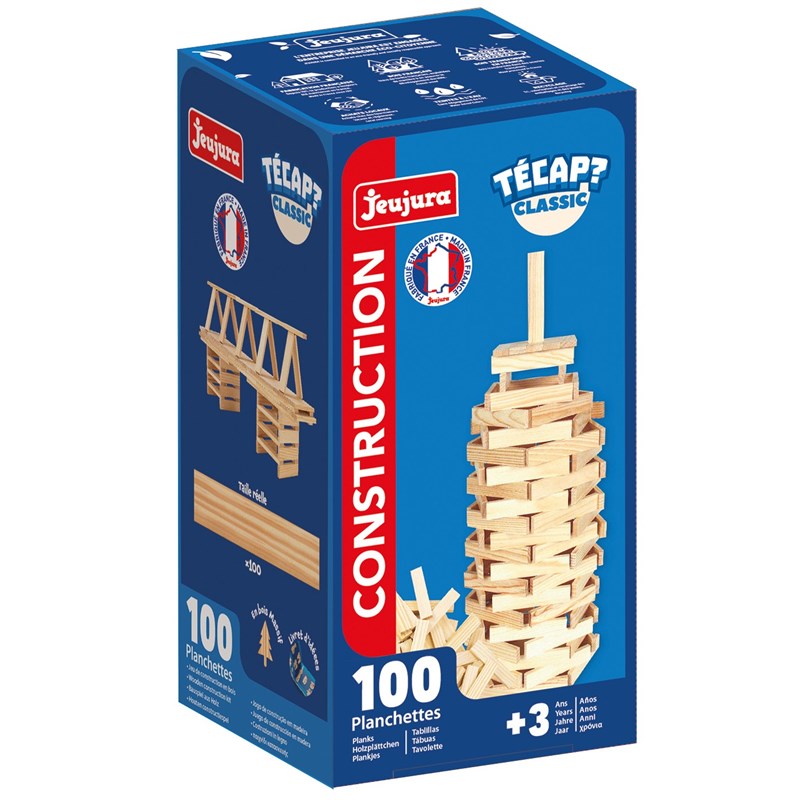 Jeujura - Planchettes tecap classic 100 pièces