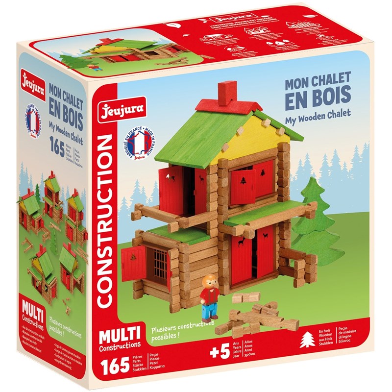 Jeujura - Mon chalet en bois 165 pièces