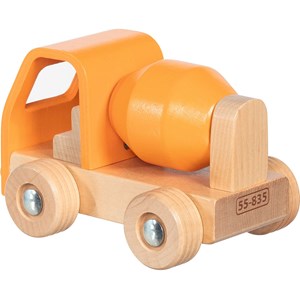 Camion toupie orange